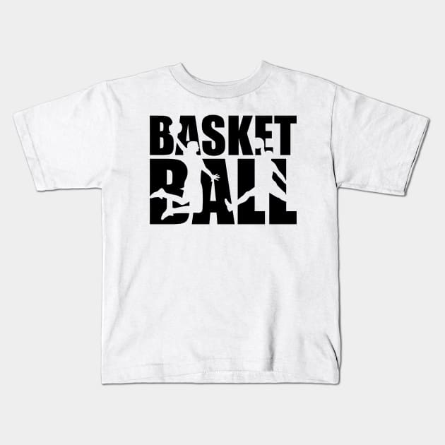 basketball player gift Kids T-Shirt by benidas